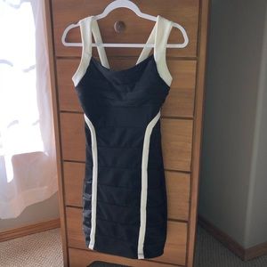 Black/White Tight Dress